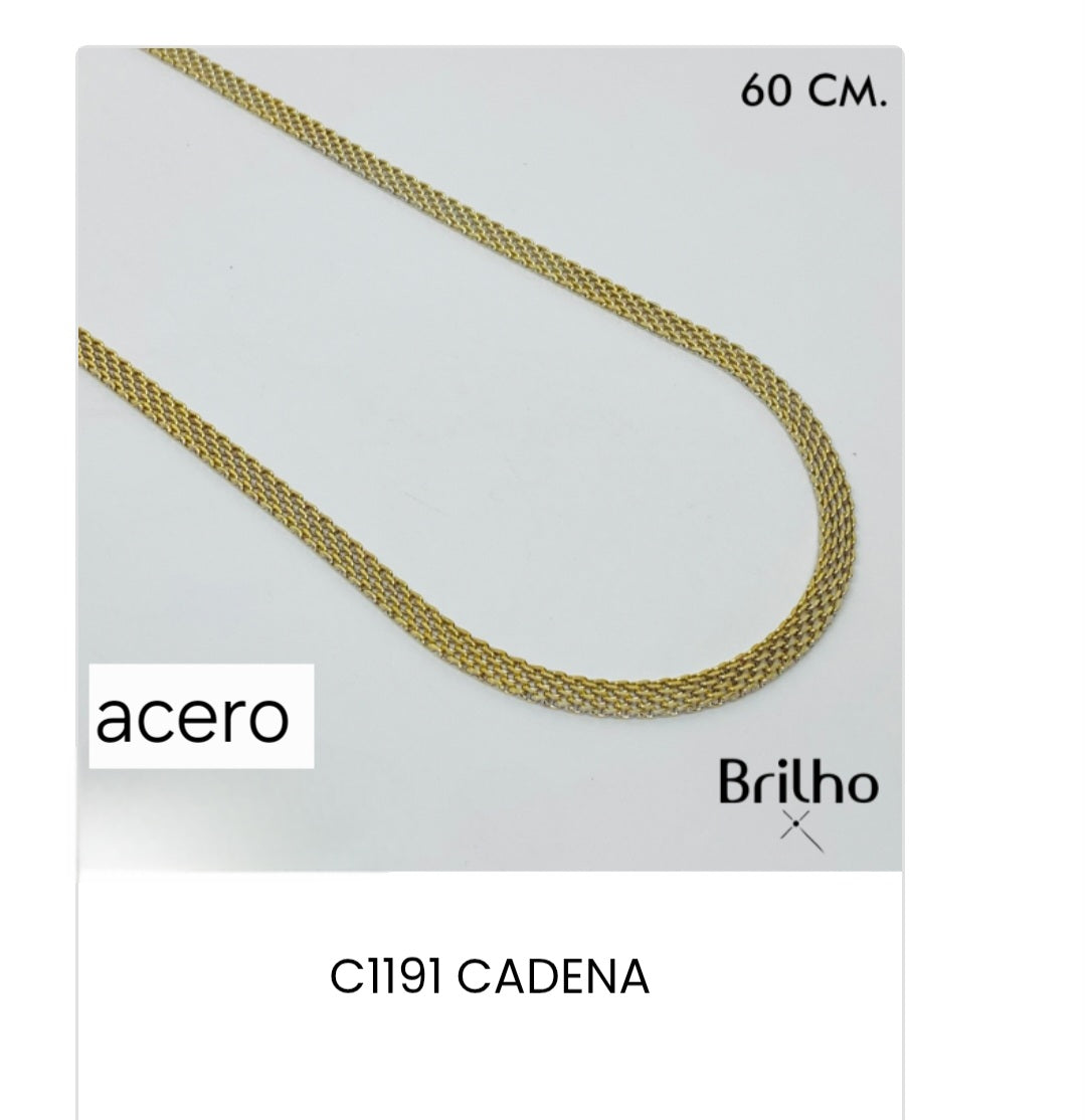 Cadena en acero c1191
