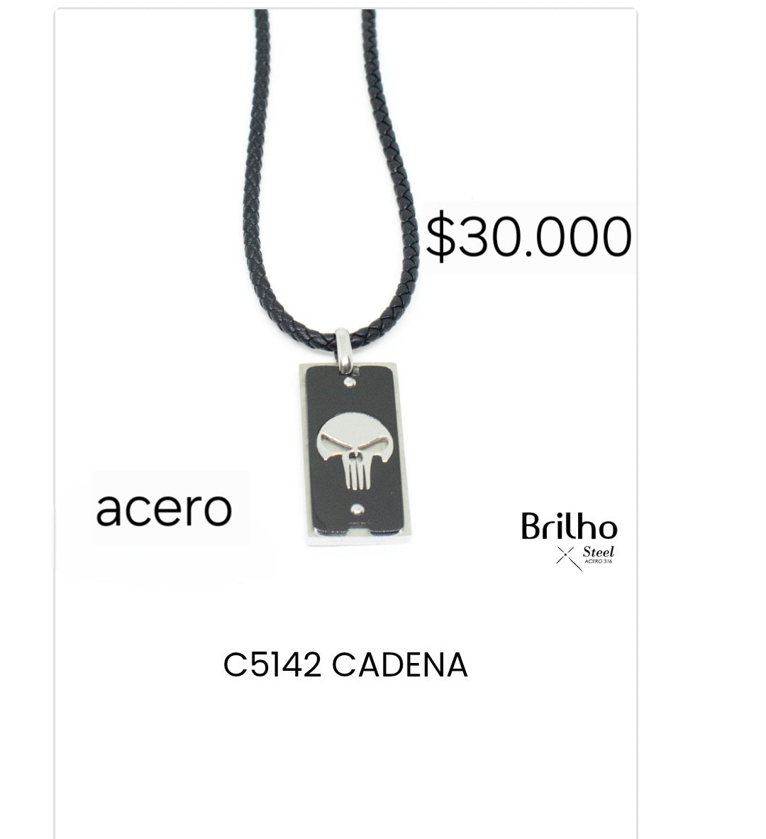 C5142 cadena en acero
