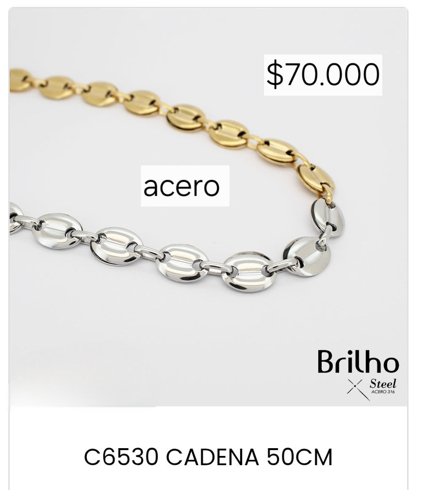 C6530 cadena en acero