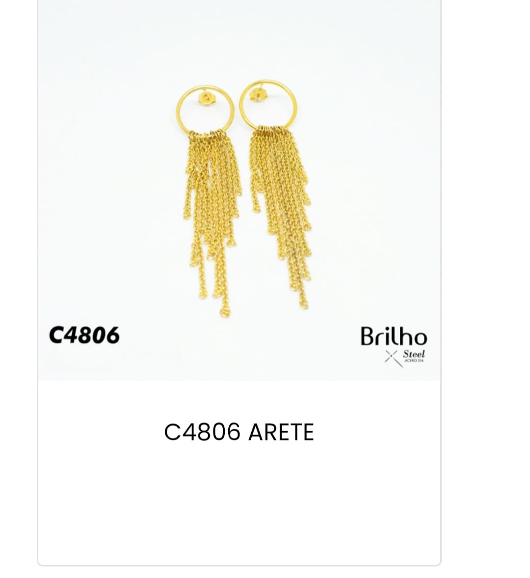 Aretes en acero