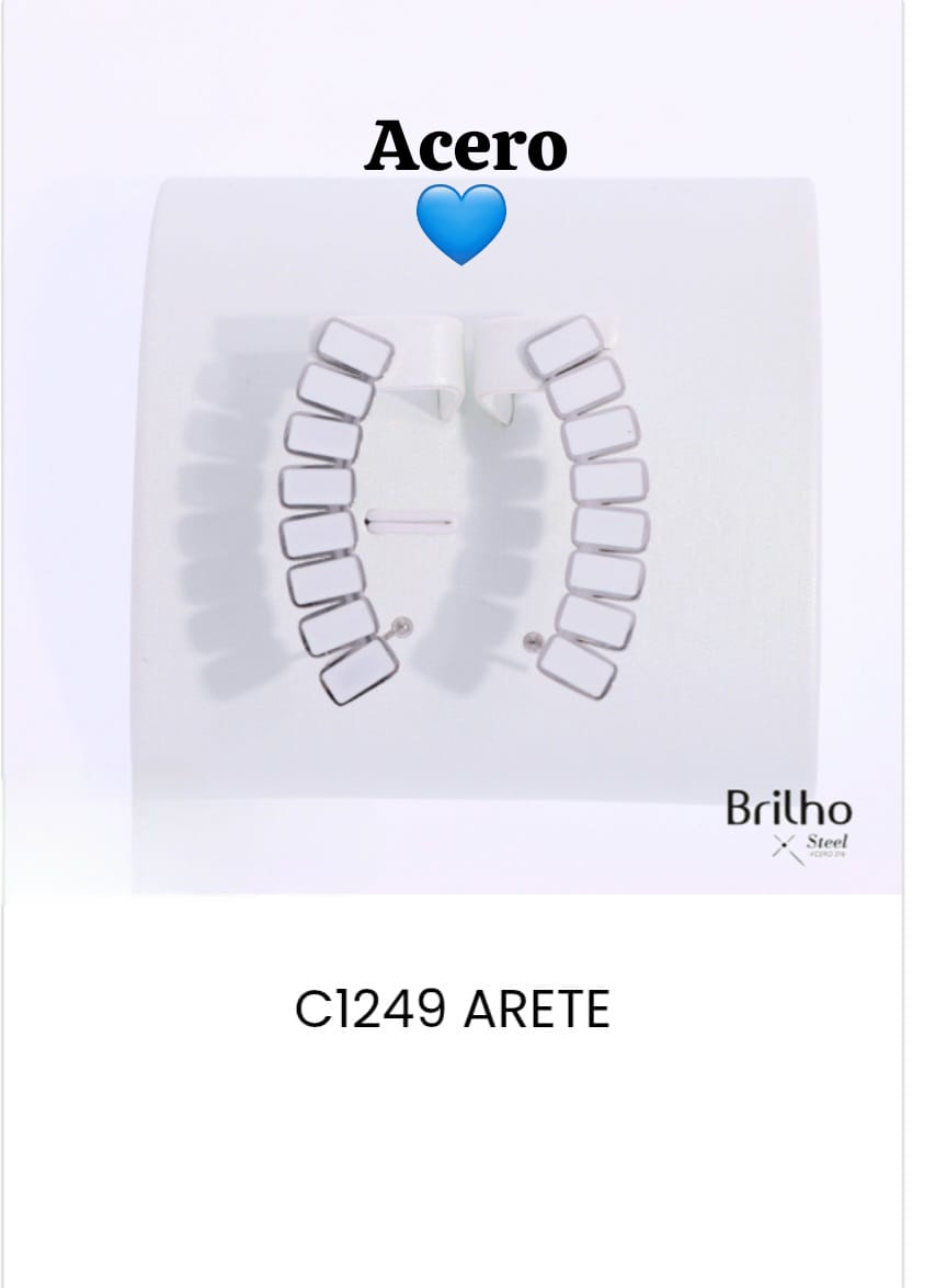 Aretes en acero c1249