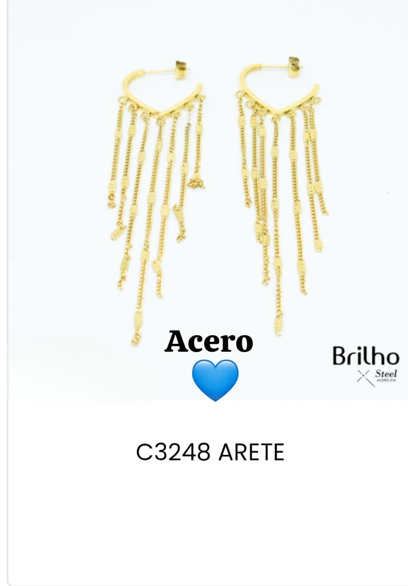 Aretes en acero c3248