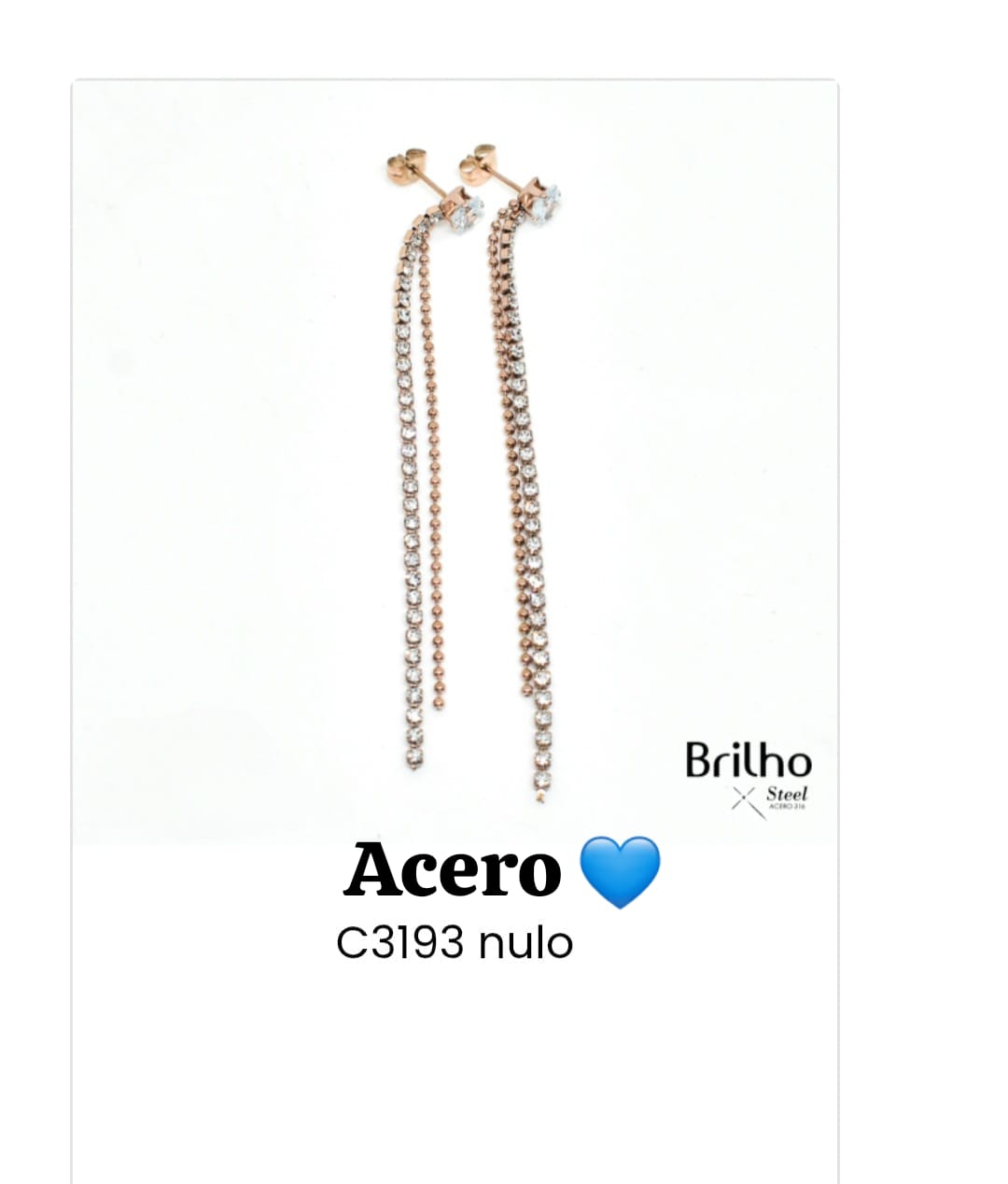 Aretes en acero c3193