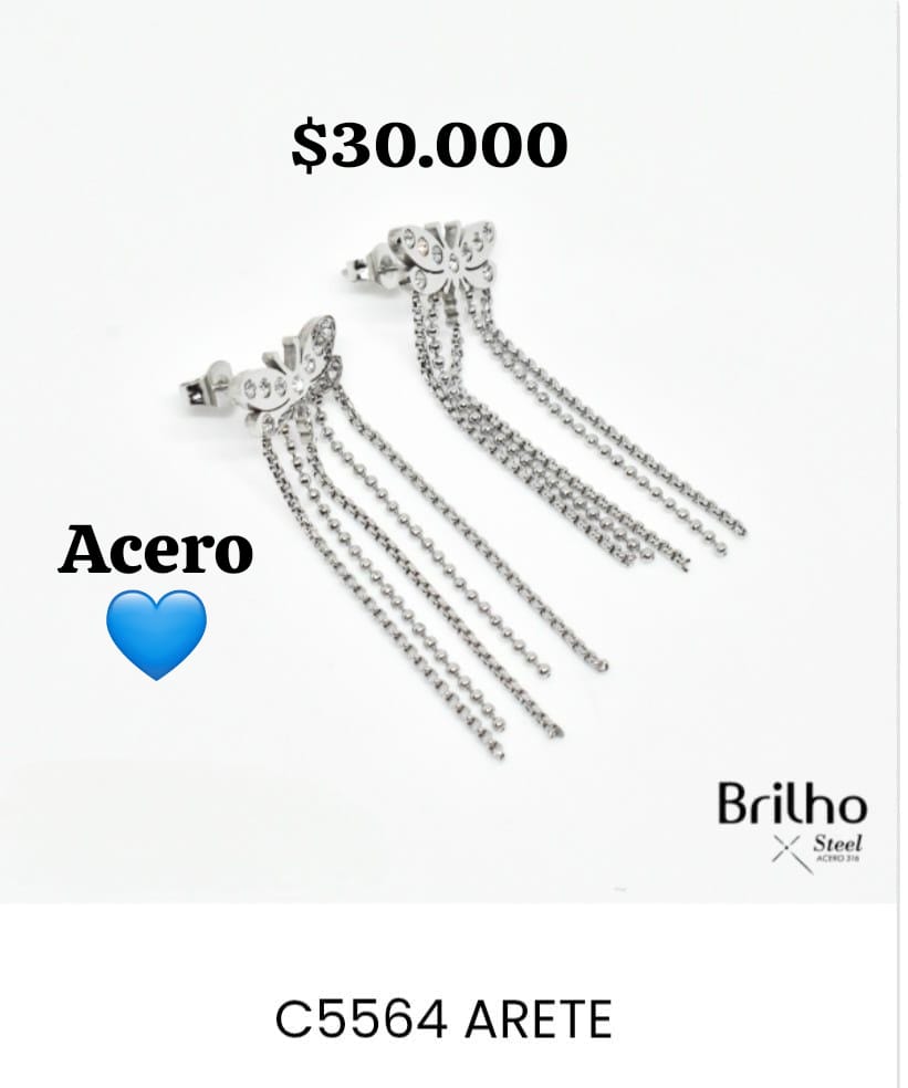 Aretes en acero c5564