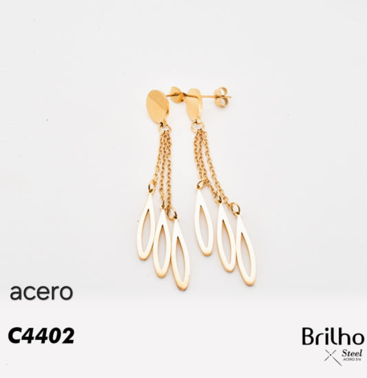 Aretes en acero c4402