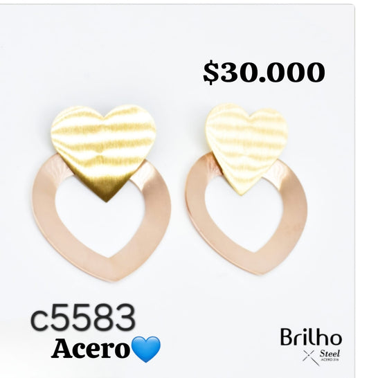 Aretes en acero c5583