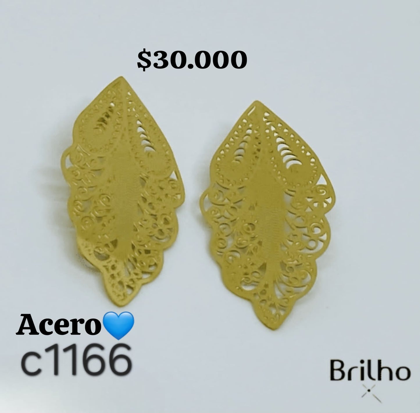 Aretes en acero c1166