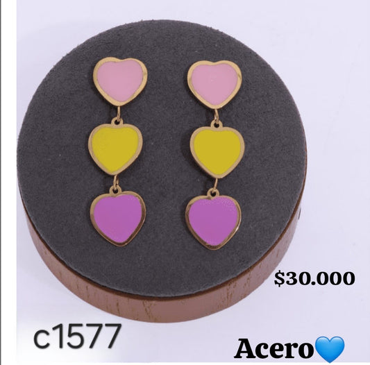 Aretes en acero c1577