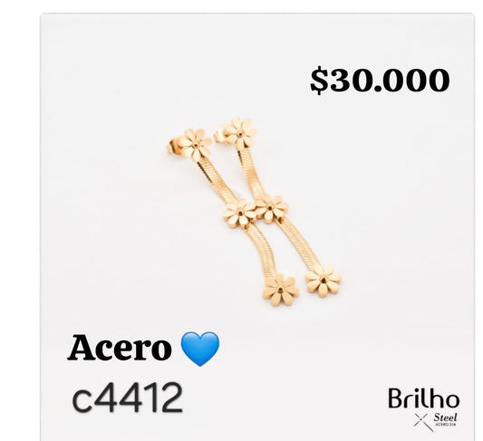 Aretes en acero c4412
