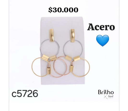 Aretes en acero c5726