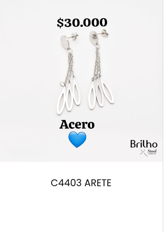 Aretes en acero c4403