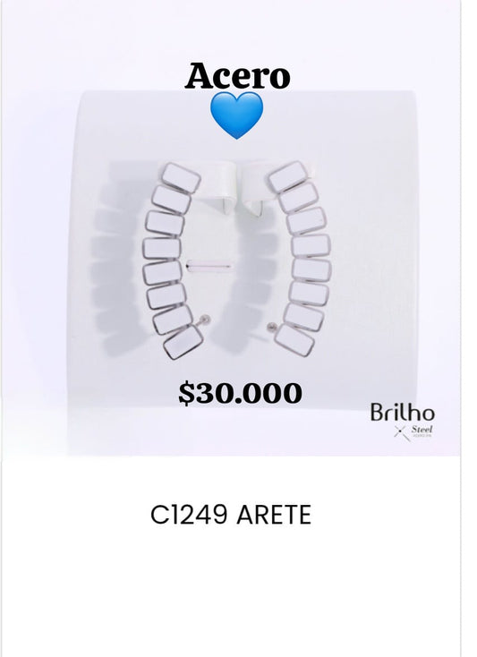 Aretes en acero c1249