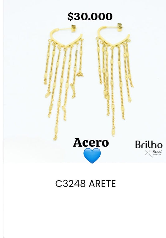 Aretes en acero c3248