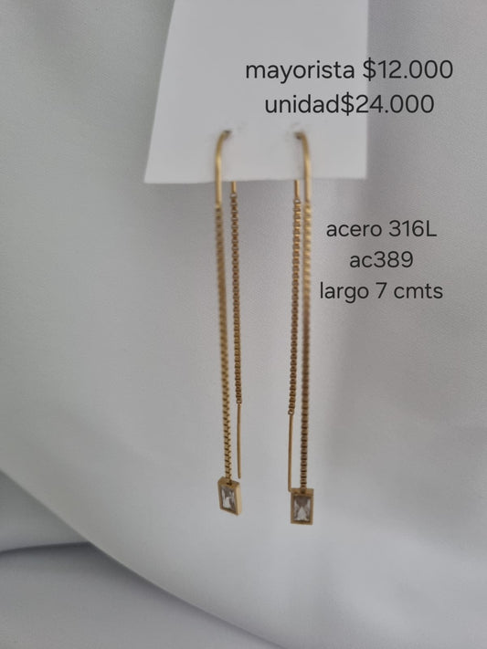 Ac 389 Aretes En Acero Precio Mayorista
