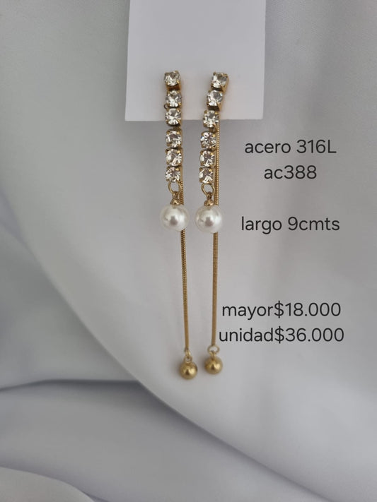 Ac 388 Aretes En Acero Precio Mayorista