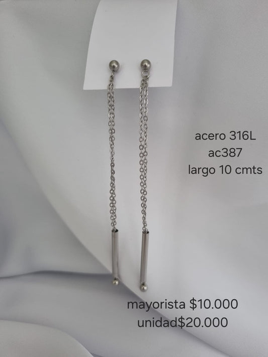 Ac 387 aretes en acero precio mayorista