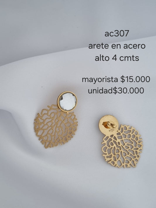 Ac 307 aretes en acero precio mayorista